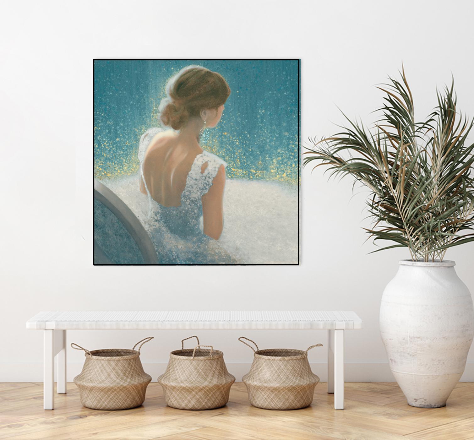 Before the Opera Blue by James Wiens on GIANT ART - white everyday life