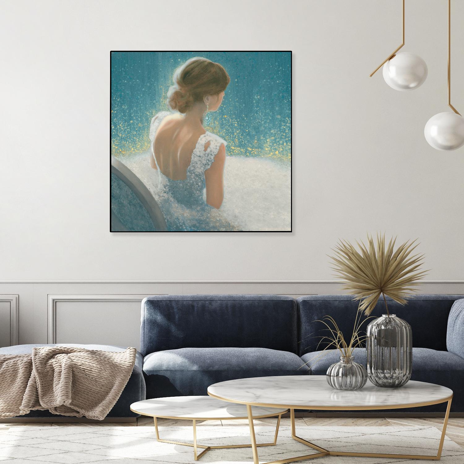 Before the Opera Blue by James Wiens on GIANT ART - white everyday life