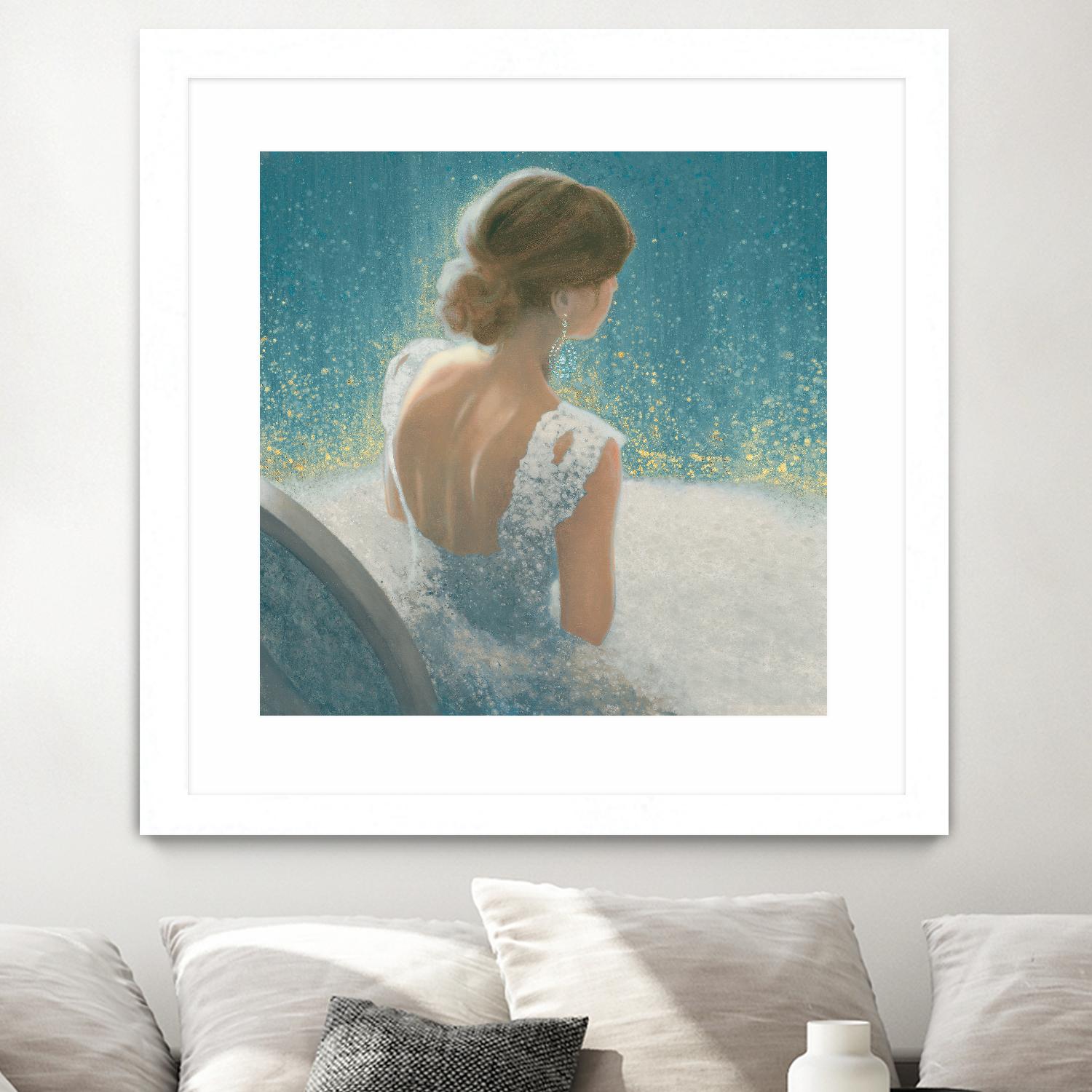 Before the Opera Blue by James Wiens on GIANT ART - white everyday life