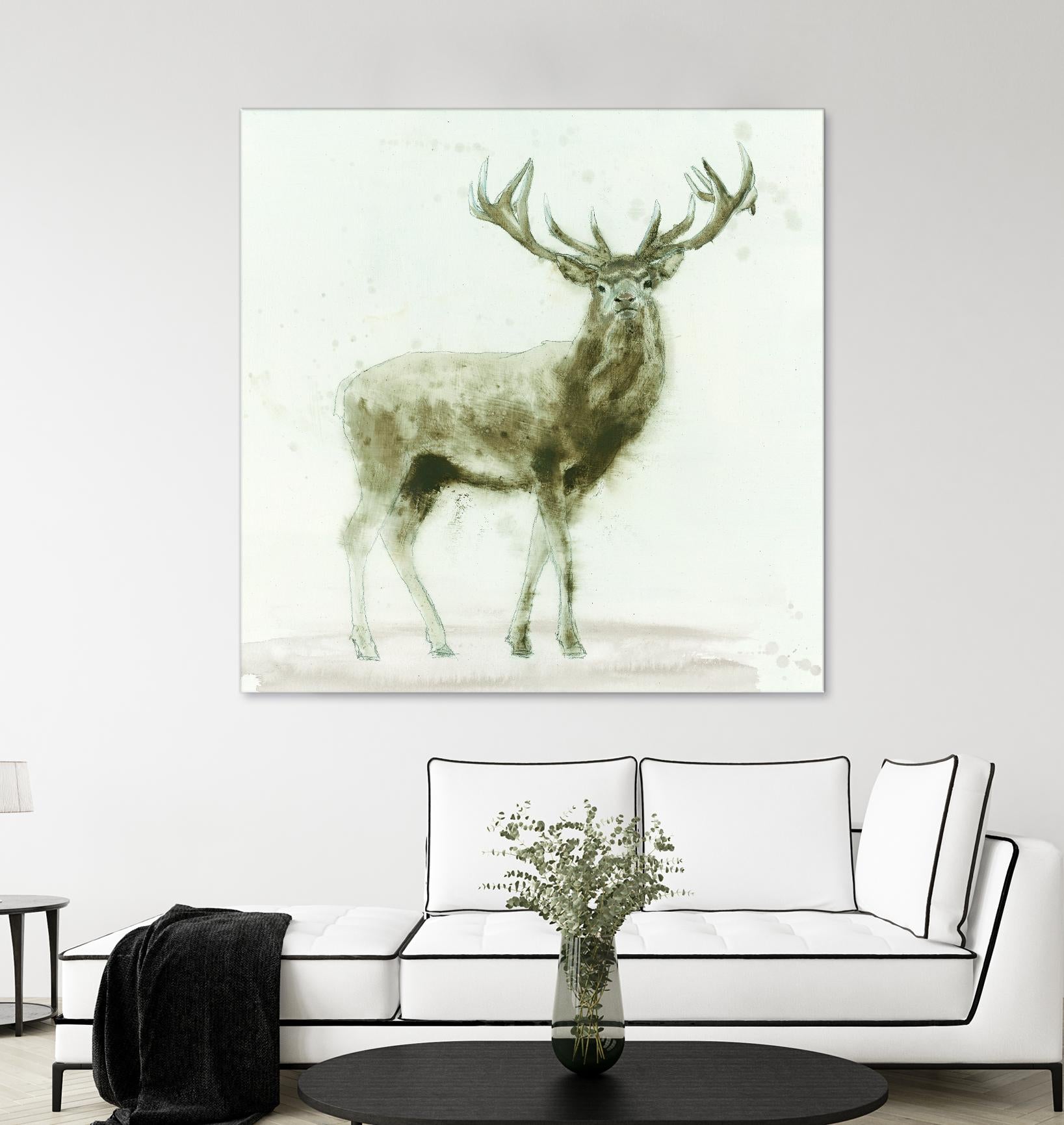 Stag 2 by James Wiens on GIANT ART - brown animals