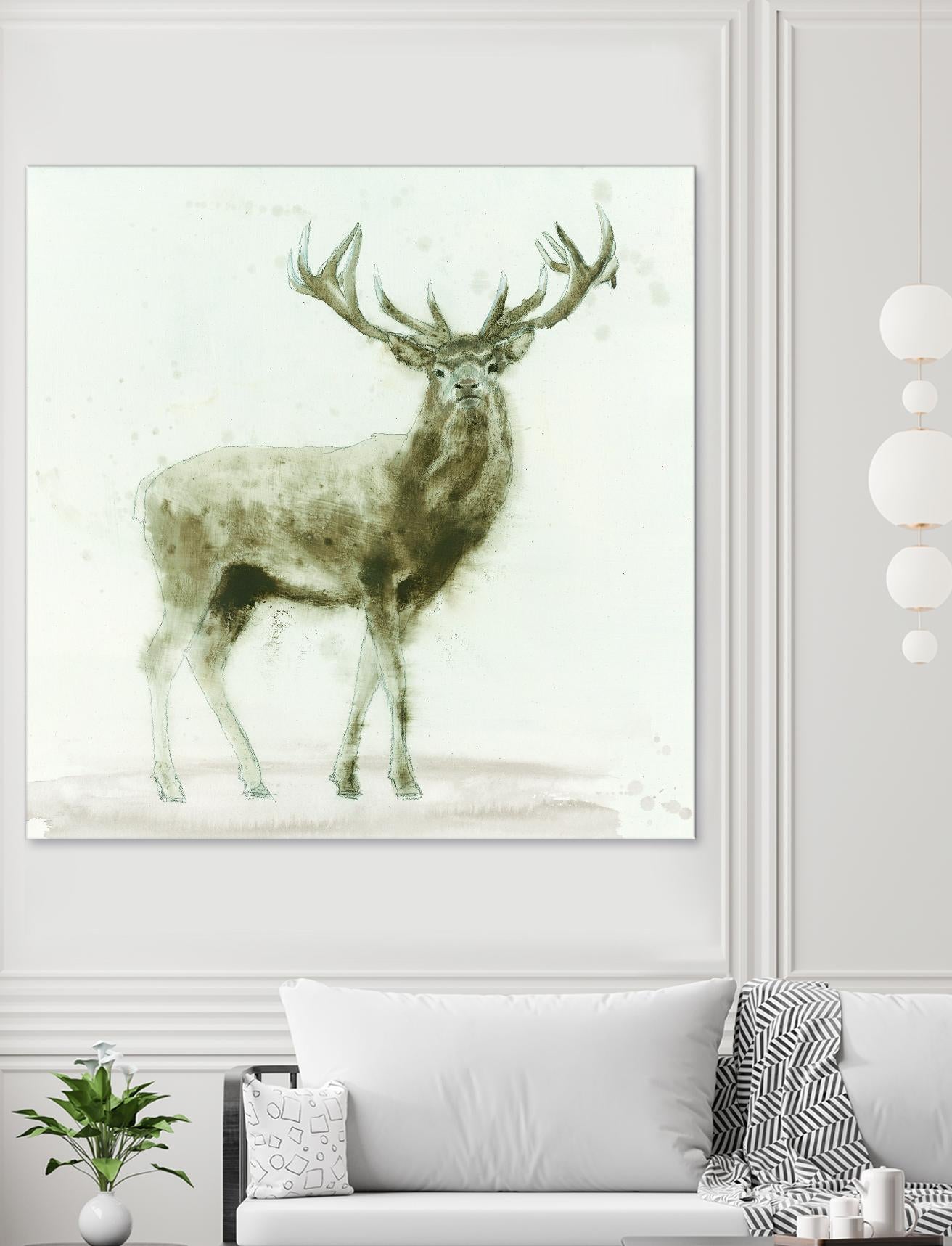 Stag 2 by James Wiens on GIANT ART - brown animals