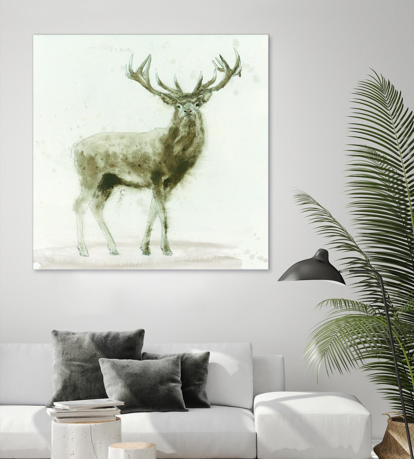 Stag 2 by James Wiens on GIANT ART - brown animals