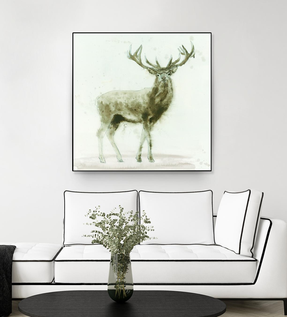Stag 2 by James Wiens on GIANT ART - brown animals