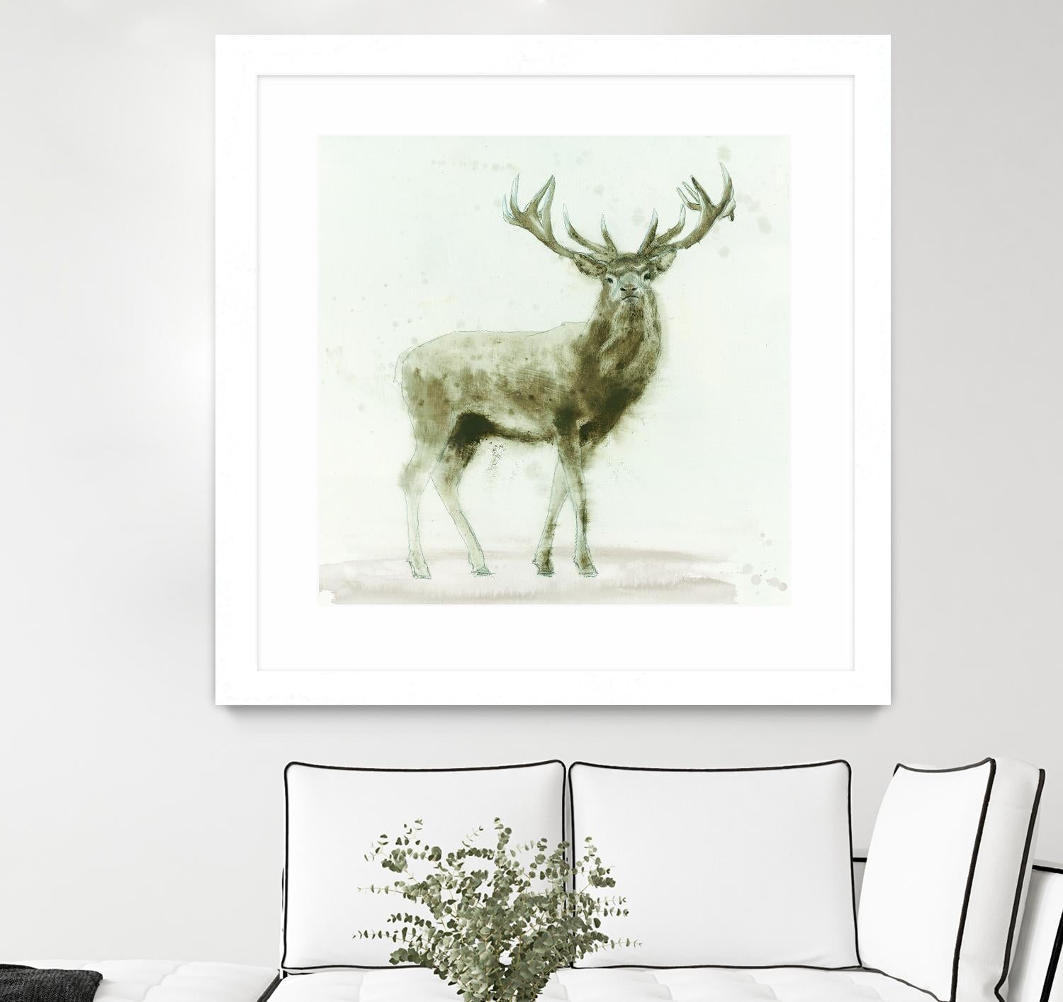 Stag 2 by James Wiens on GIANT ART - brown animals