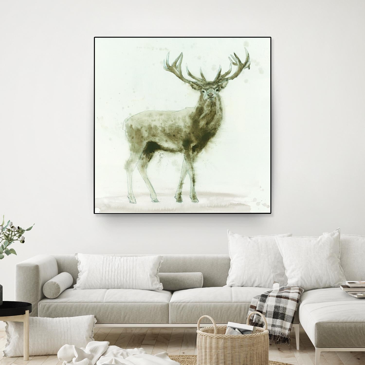 Stag 2 by James Wiens on GIANT ART - brown animals