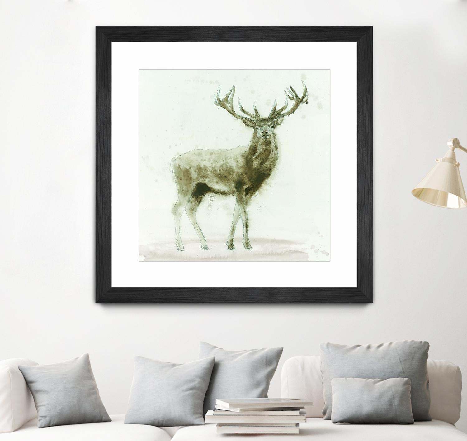 Stag 2 by James Wiens on GIANT ART - brown animals
