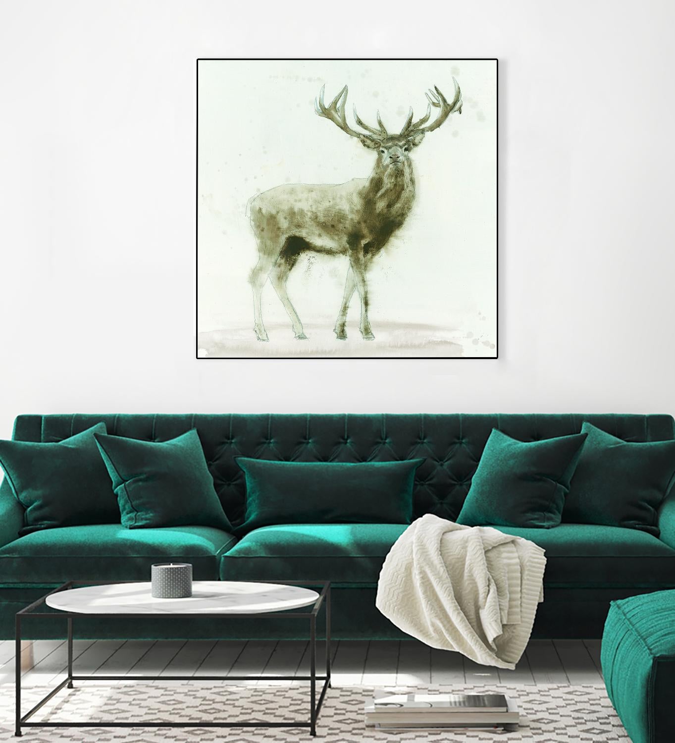 Stag 2 by James Wiens on GIANT ART - brown animals