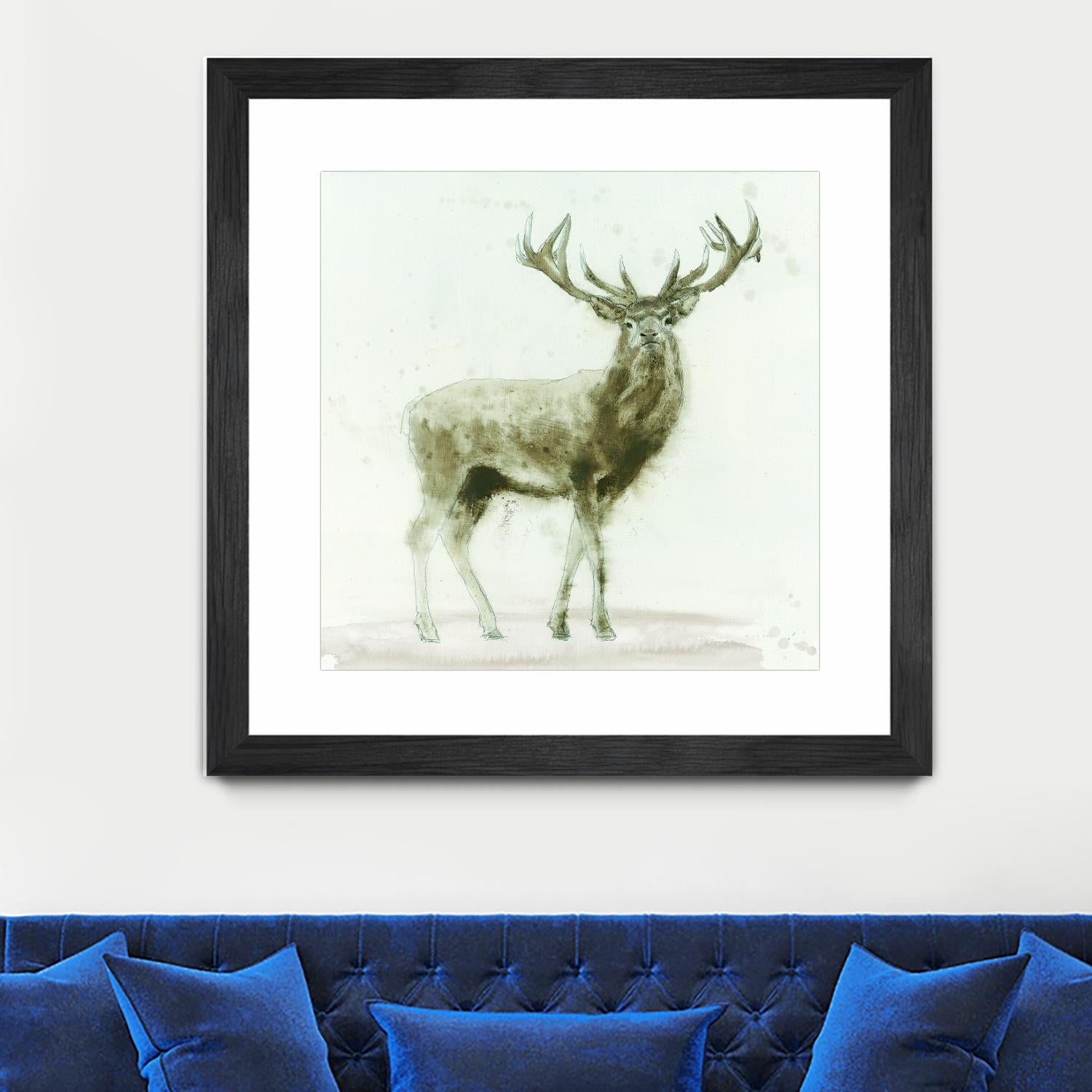 Stag 2 by James Wiens on GIANT ART - brown animals