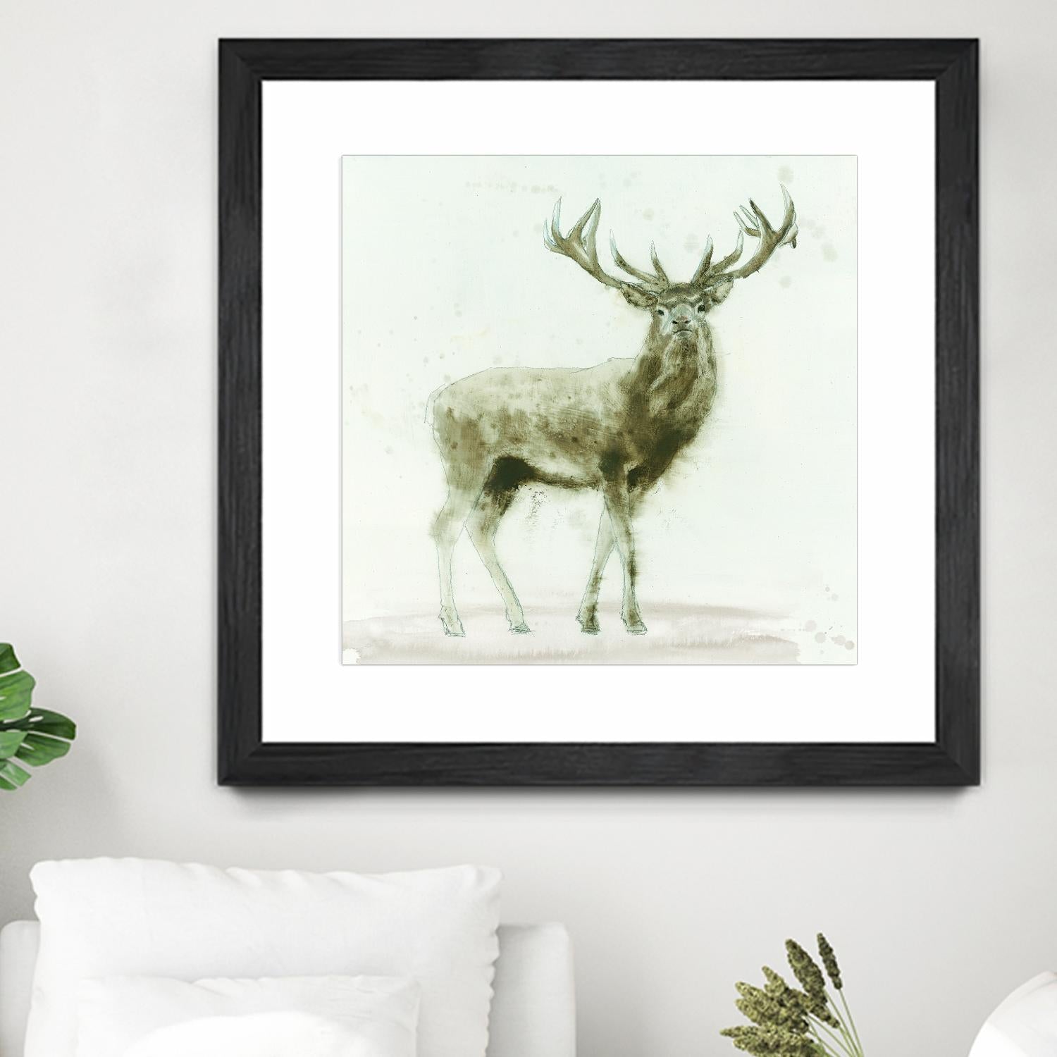 Stag 2 by James Wiens on GIANT ART - brown animals