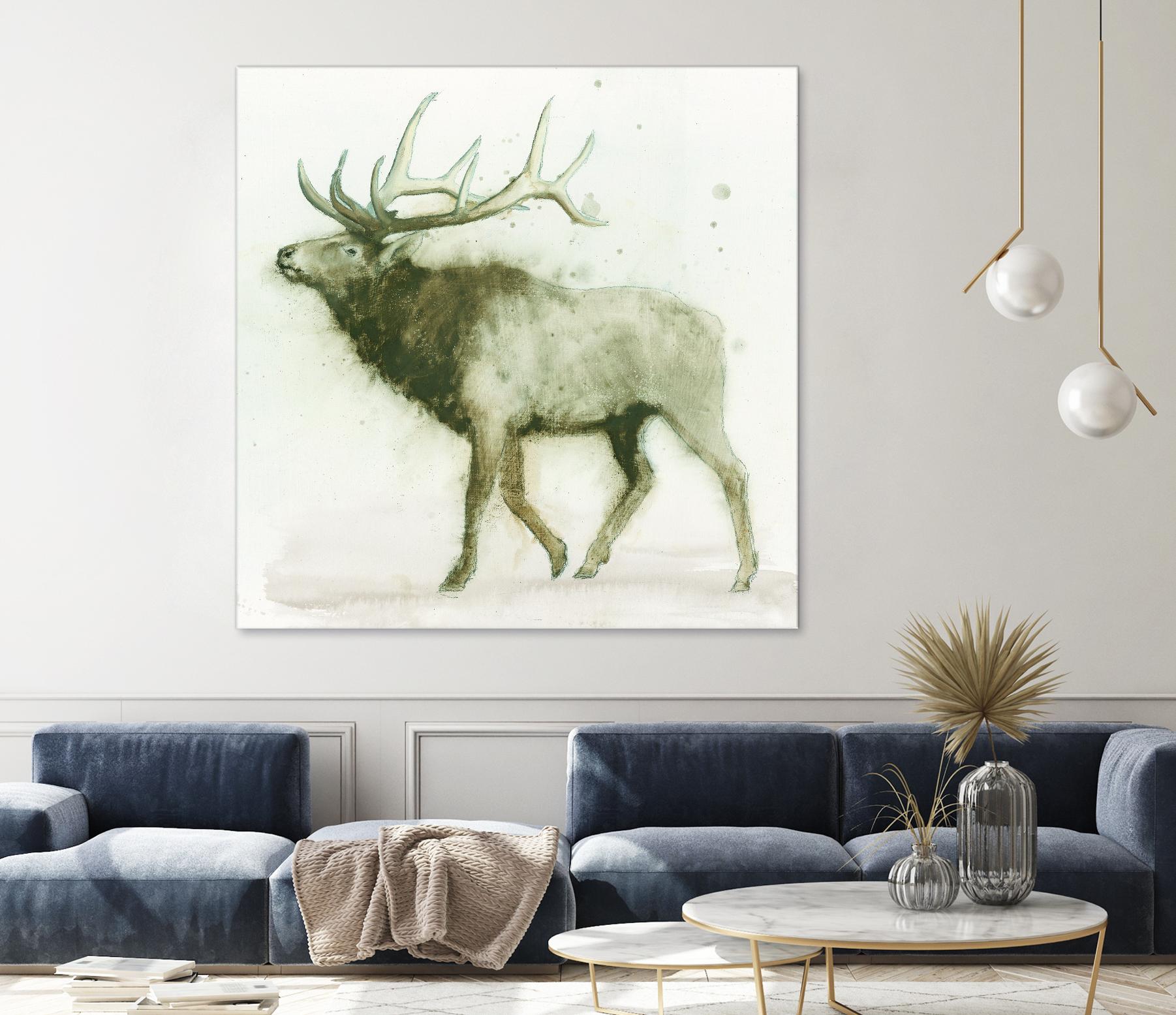 Elk 2 by James Wiens on GIANT ART - brown animals