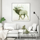 Elk 2 by James Wiens on GIANT ART - brown animals