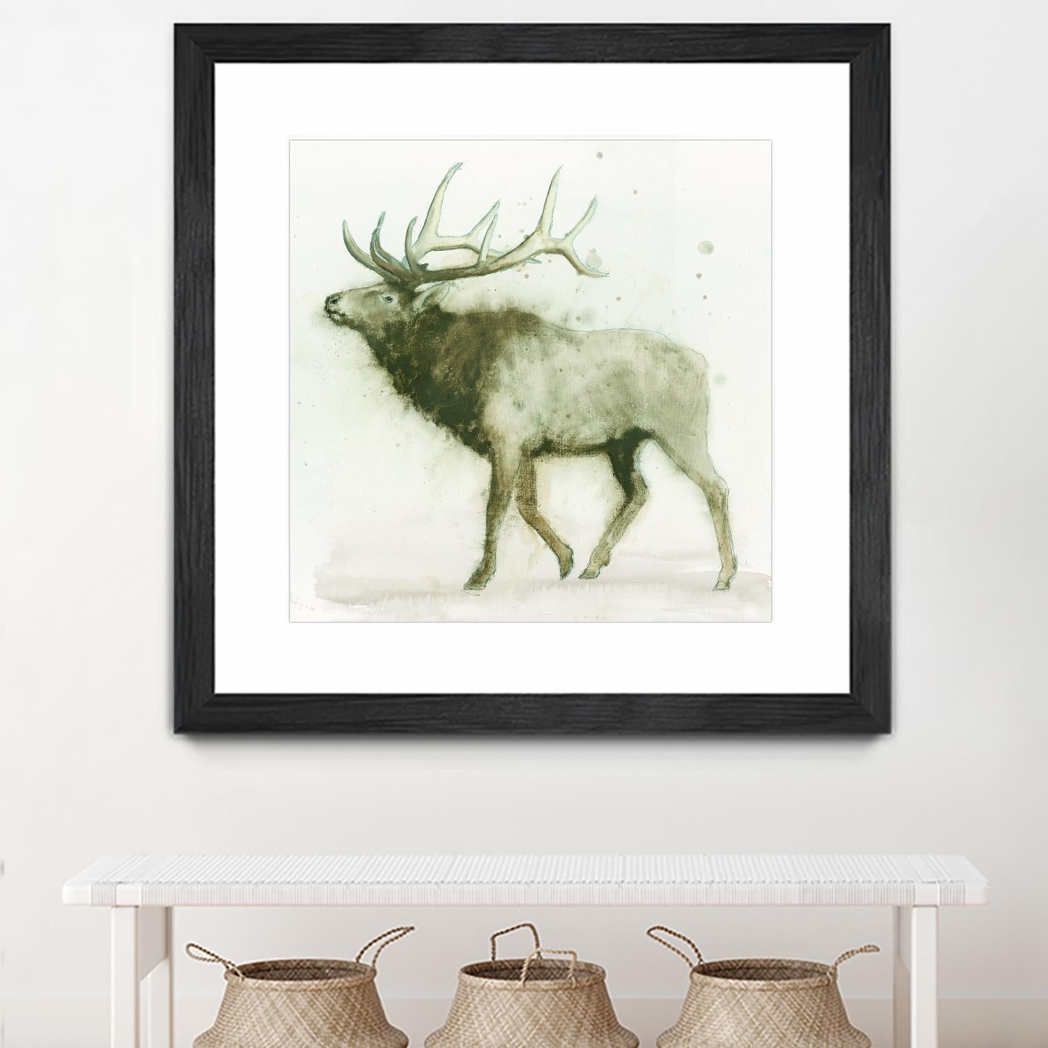 Elk 2 by James Wiens on GIANT ART - brown animals