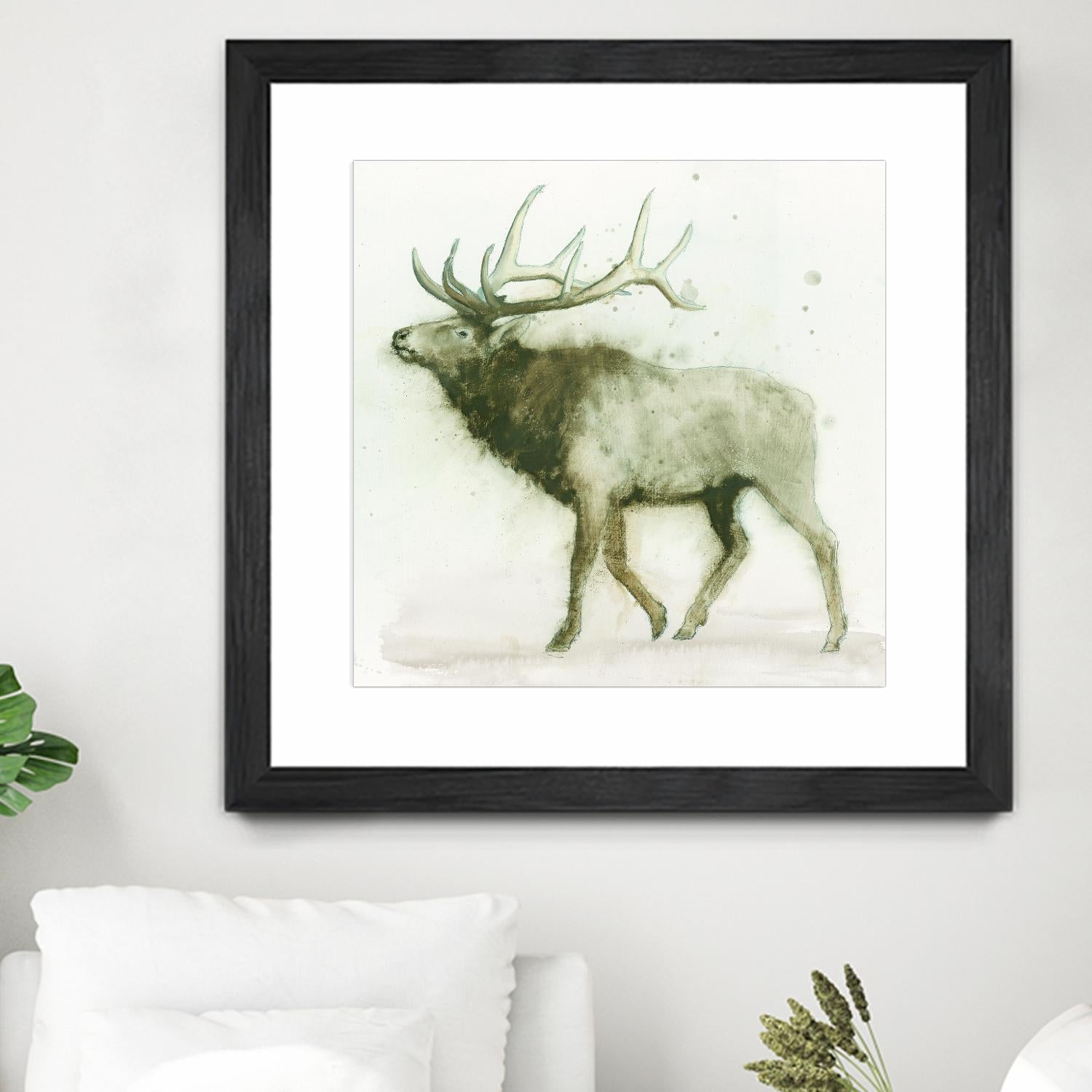 Elk 2 by James Wiens on GIANT ART - brown animals