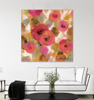 Glorious Pink Floral II by Silvia Vassileva on GIANT ART - yellow floral
