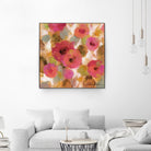 Glorious Pink Floral II by Silvia Vassileva on GIANT ART - yellow floral