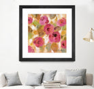 Glorious Pink Floral III by Silvia Vassileva on GIANT ART - yellow floral