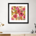 Glorious Pink Floral III by Silvia Vassileva on GIANT ART - yellow floral