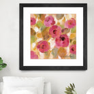 Glorious Pink Floral III by Silvia Vassileva on GIANT ART - yellow floral