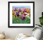 Early June by Shirley Novak on GIANT ART - green floral