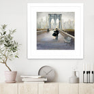 Bridge to New York 2 by Julia Purinton on GIANT ART - grey everyday life