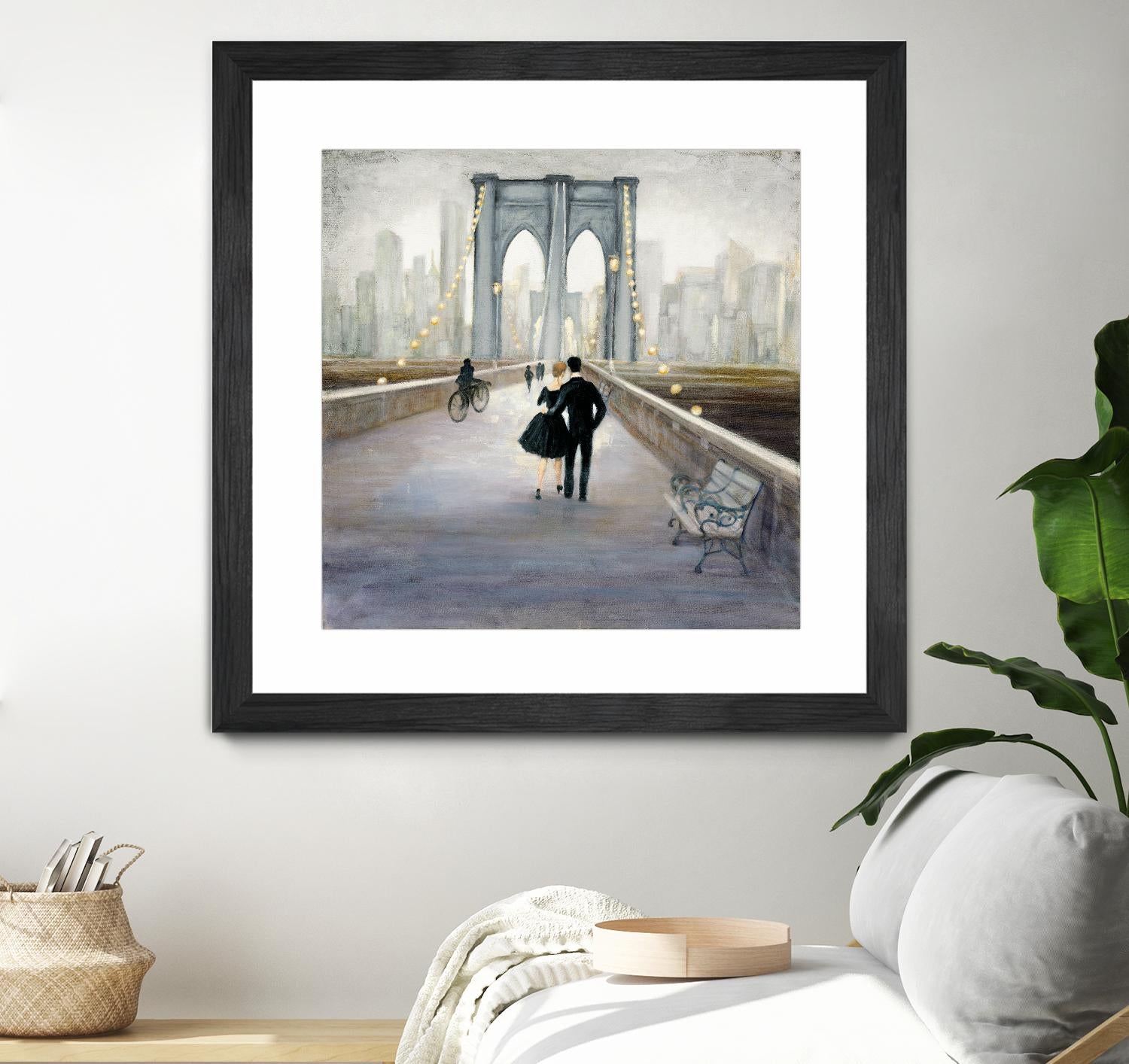 Bridge to New York 2 by Julia Purinton on GIANT ART - grey everyday life