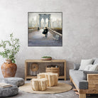 Bridge to New York 2 by Julia Purinton on GIANT ART - grey everyday life