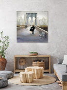 Bridge to New York 2 by Julia Purinton on GIANT ART - grey everyday life