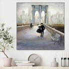 Bridge to New York 2 by Julia Purinton on GIANT ART - grey everyday life
