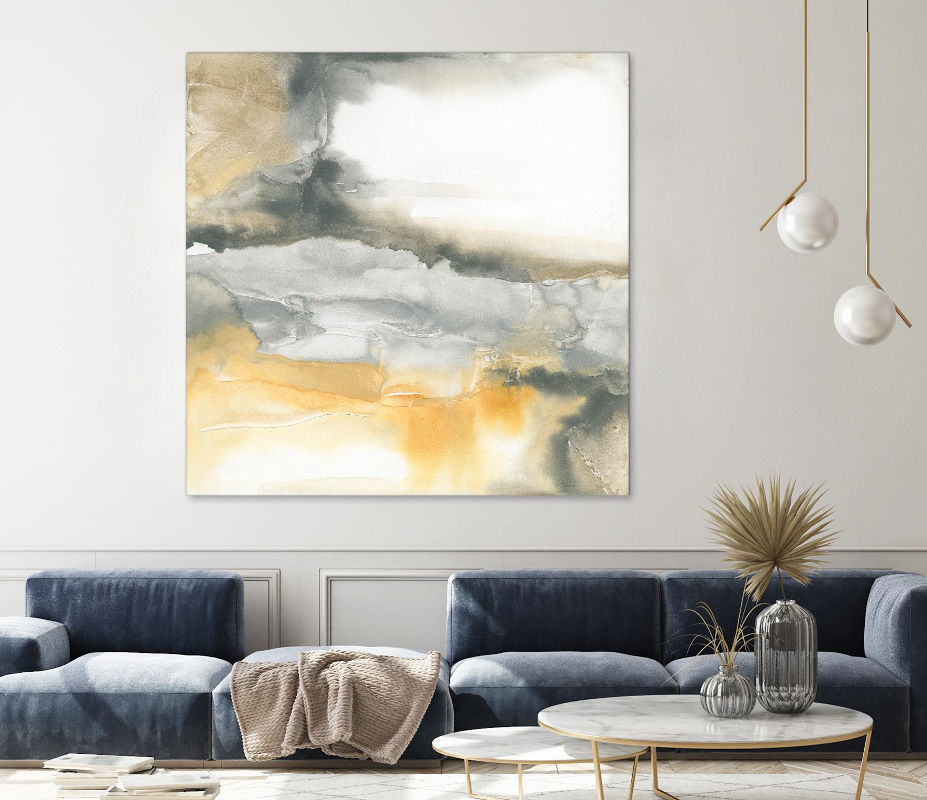 Minerals I by Chris Paschke on GIANT ART - grey abstract