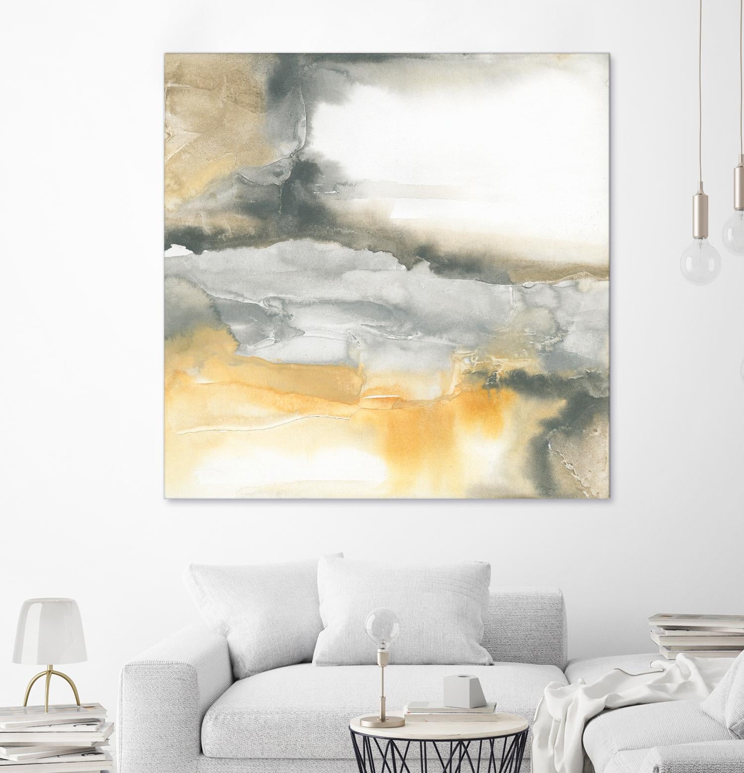 Minerals I by Chris Paschke on GIANT ART - grey abstract