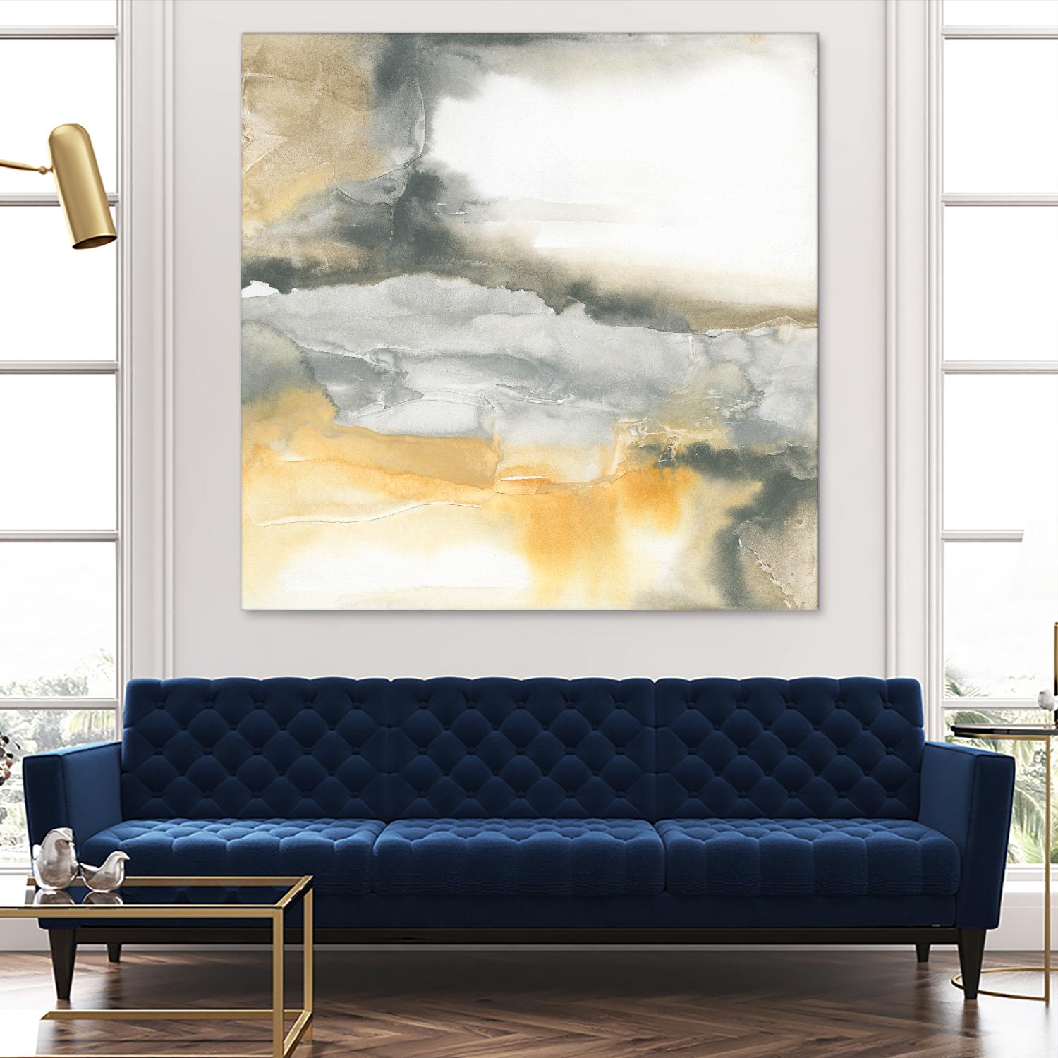 Minerals I by Chris Paschke on GIANT ART - grey abstract