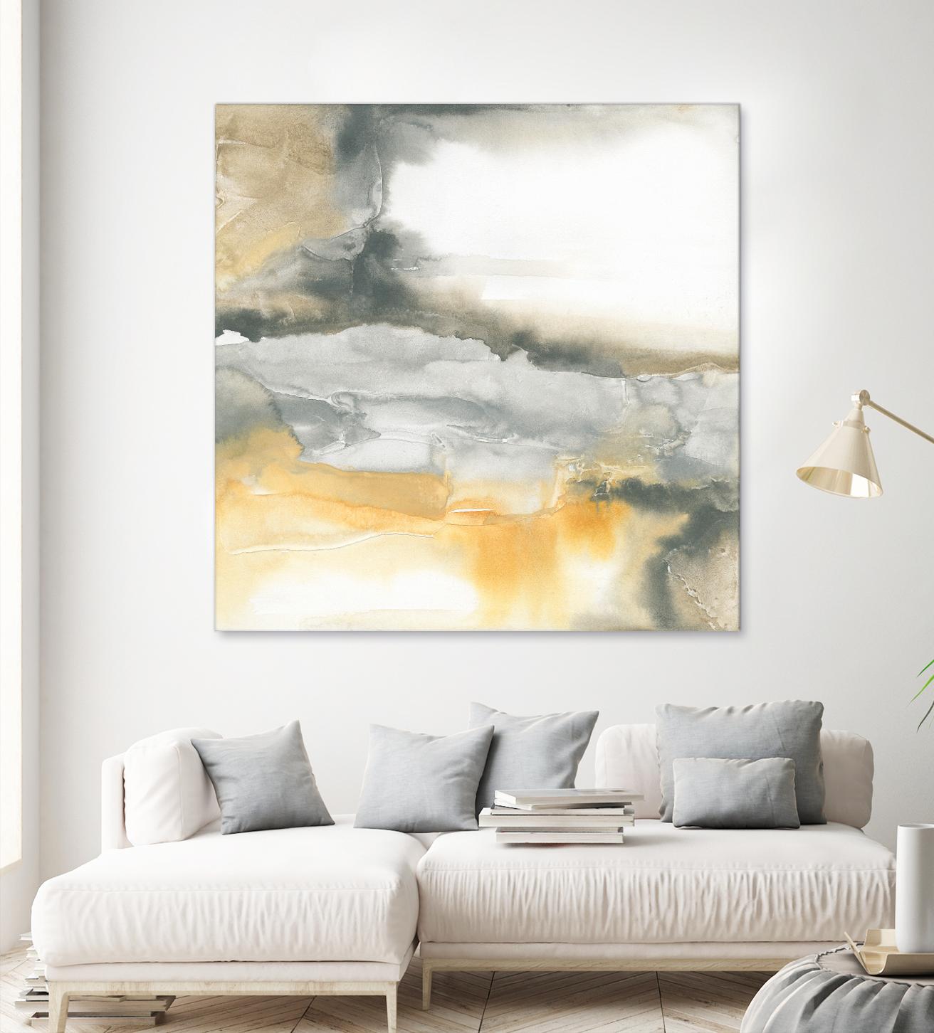 Minerals I by Chris Paschke on GIANT ART - grey abstract