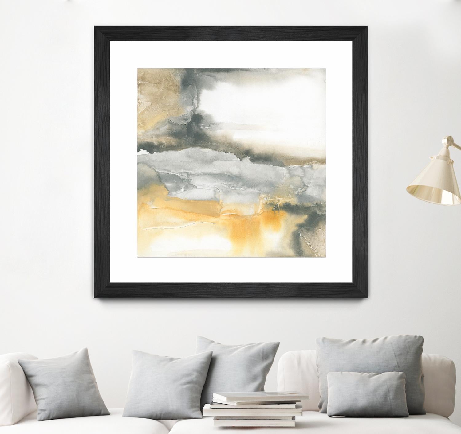 Minerals I by Chris Paschke on GIANT ART - grey abstract