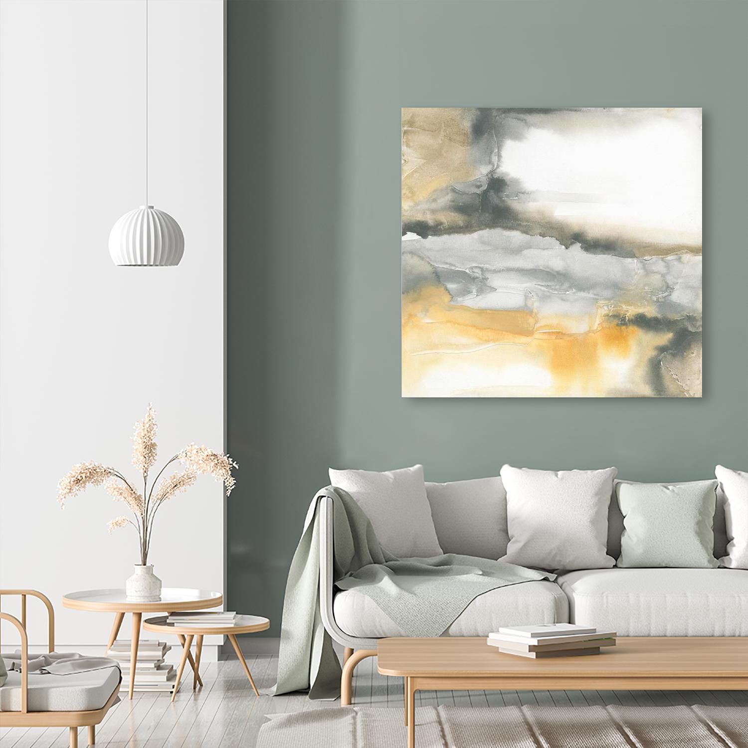 Minerals I by Chris Paschke on GIANT ART - grey abstract