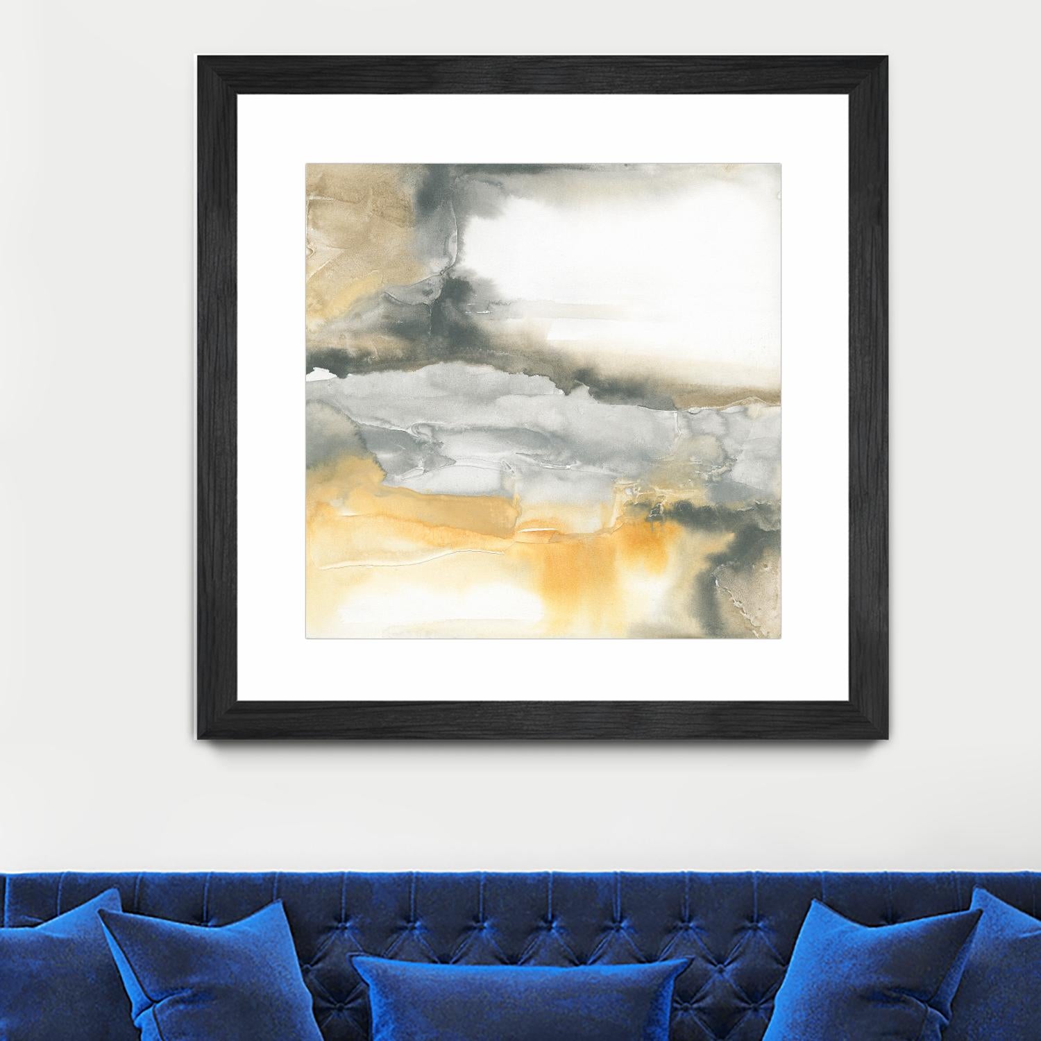 Minerals I by Chris Paschke on GIANT ART - grey abstract