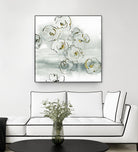 Gold Dust I by Chris Paschke on GIANT ART - yellow floral