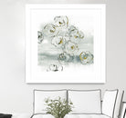 Gold Dust I by Chris Paschke on GIANT ART - yellow floral