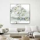 Gold Dust I by Chris Paschke on GIANT ART - yellow floral