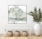 Gold Dust I by Chris Paschke on GIANT ART - yellow floral