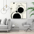 Planetary III by Shirley Novak on GIANT ART - beige abstract