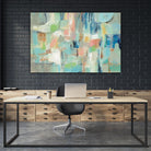 Morning Breeze by Silvia Vassileva on GIANT ART - pink abstract