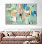 Morning Breeze by Silvia Vassileva on GIANT ART - pink abstract