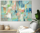 Morning Breeze by Silvia Vassileva on GIANT ART - pink abstract