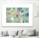 Morning Breeze by Silvia Vassileva on GIANT ART - pink abstract