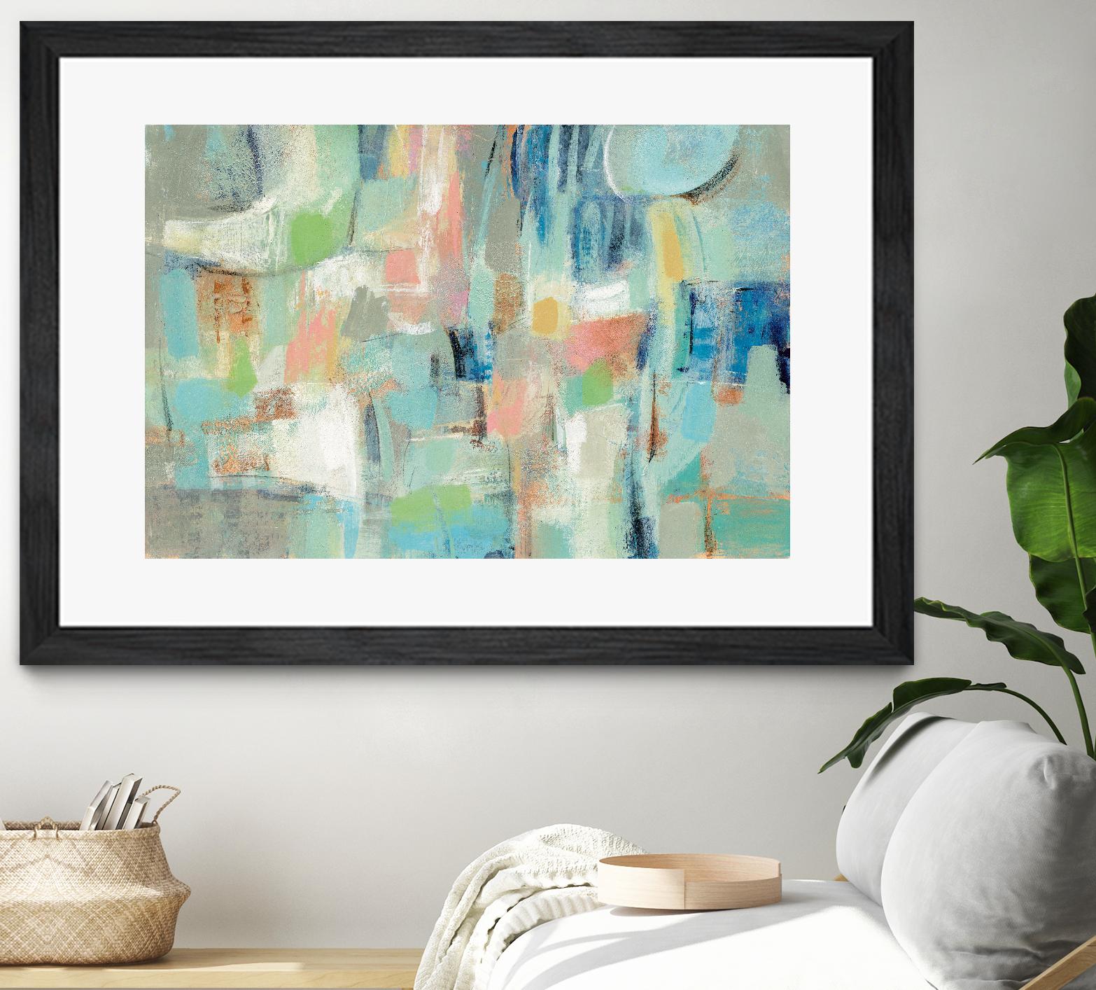Morning Breeze by Silvia Vassileva on GIANT ART - pink abstract