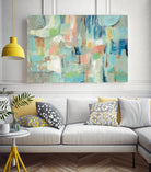 Morning Breeze by Silvia Vassileva on GIANT ART - pink abstract