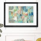 Morning Breeze by Silvia Vassileva on GIANT ART - pink abstract