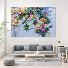 Inspiration Monet by Shirley Novak on GIANT ART - pink floral