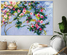 Inspiration Monet by Shirley Novak on GIANT ART - pink floral