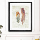 Natural Flora XI Bold Feathers by Danhui Nai on GIANT ART - beige contemporary